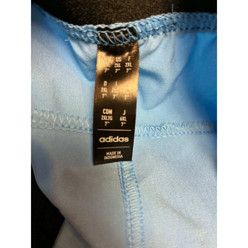 Adidas Mens Axis Woven 4.0 Aeroready Training‎ Shorts Blue 2XL 7 Inch Inseam